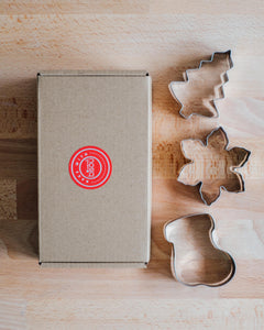 3 Christmas Cookie Cutters