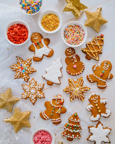 Ready to Decorate - 12 Gingerbread Mixed Shapes
