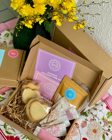 Ready to Decorate - Mothers Day Cookie Decorating Kit PRE - ORDER now for delivery Friday 5th May