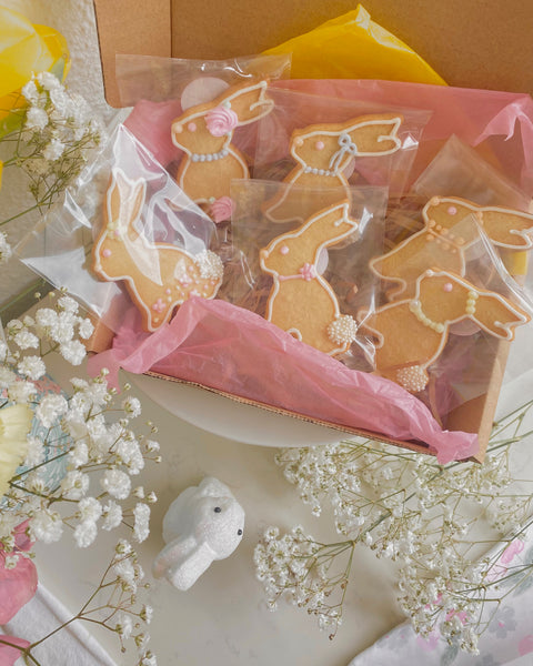 Ready to Eat Hand Made Cookies- Fashion Bunny
